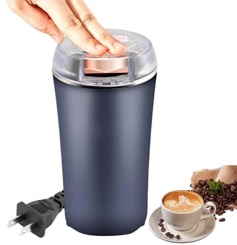 Pequeña Molinillo De Café - Molinillo De Café Manual, Molinillo De Café De Viaje | Pequeño Molinillo De Café De Acero Inoxidable, Molinillo De Café Portátil Multifuncional Para Frijoles, Especias Y Nu