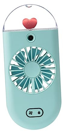 DIYEAH Spray Ventilateur USB Portable Batterie 2000 Mah Mini Ventilateur Hydratant et Mobile pour Bureau et Extérieur