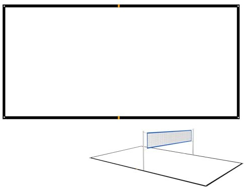 Volleyballfeld Linien - Spielfeldausstattung - Tragbares Sportzubehör & Wiederverwendbare Outdoor-Ausrüstung für tägliches Training