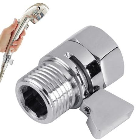 Shower Hose Shut Off Valve,Shower Head Shut Off Valve,Shower Head Flow Restrictor, for Handheld
