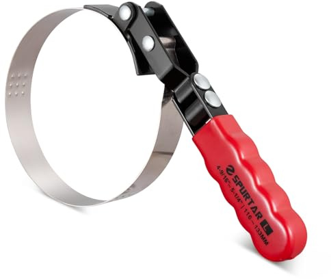 Spurtar Large Oil Filter Removal Tool Swivel Oil Filter Wrench 116-133mm