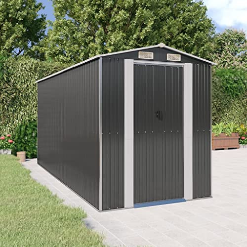 Haushaus - Tagliaerba robotizzato, 192 x 440 x 223 cm, in acciaio zincato, per prato, terrazza, giardino