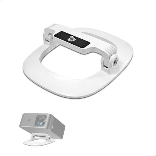 letuxaamz Desktop projektorhållare, miniprojektorhållare med 1/4 gänga kompatibel med de flesta projektor, projektorhållare multidirektionell justerbar för hemmabio, kontor, lekrum