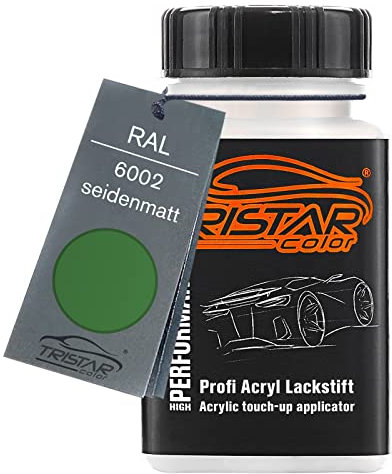 TRISTARcolor RAL 6002 Laubgrün seidenmatt Lackstift 50 ml schnelltrocknend