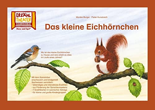 Kamishibai: Das kleine Eichhörnchen: 7 Bildkarten für das Erzähltheater