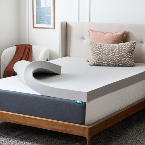 LUCID 10,2 cm Bambuskohle-Memoryschaum-Matratzenauflage — Twin XL