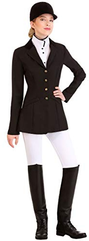 Fun Costumes Equestrian Costume Adult Women's Riding Costume Outfit - Large - Black
