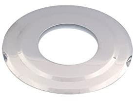 TYGERIX Rosone Coprimuro in Acciaio Inox per Tubi da 80 mm | Rosetta Copriforo Murale Canna Fumaria per Stufe a Legna o Pellet e Caldaie | Alta Resistenza al Calore | Più Spessore | Il Top