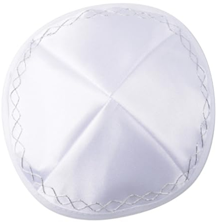 LUOFENG Jüdischer Hut für Erwachsene, traditioneller Kippa-Stil, handgefertigte Yarmulke, Symbol der jüdischen Kultur