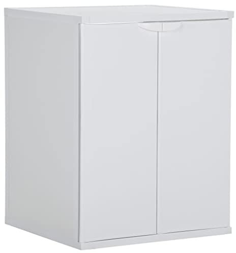 LXYZWRW Armarios y almacenamiento, armarios y armarios, armario de lavadora, color blanco, 68,5 x 64,5 x 88 cm, PVC