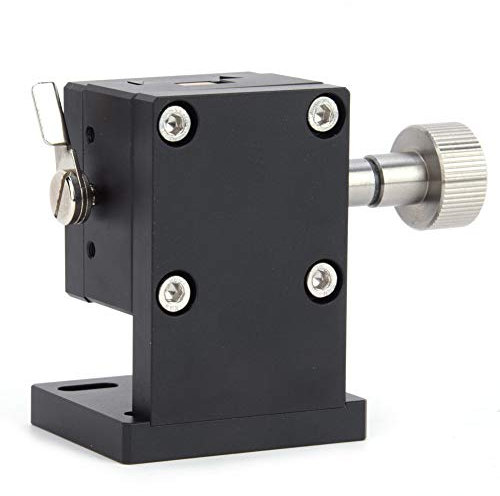 Fafeicy Phase de Levage Réglable de Haute Précision de la Plate-Forme de Coupe Manuelle Z pour Les Instruments Optiques en Alliage en Aluminium