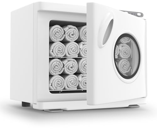 Towel Warmer,Towel Heater Cabinet, Extremely fast heating speed,Easy Operation,Large Capacity Towel Warmer (23L,White)