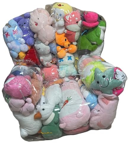 Yanayi Kinder Plüsch Spielzeug Lagerung, Sessel, Transparenter Stofftier-Sitzsack-Stuhlbezug, PVC-Sitzsack-Stuhl, Weiche Plüschspielzeug-Aufbewahrung for Kinderzimmern, Keine Plüschtiere