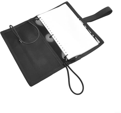 Besttoolifes Tauchbuch mit 50 nachfüllbaren undurchlässigen Unterwasserschreiben, Schiefertafel plus Tauch-Logbuch mit Bungee-Schlüsselband, elastisches Lesezeichen, Bleistift (schwarz)