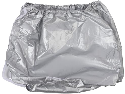 TOYANDONA Housse Imperméable pour Générateur Portable Argenté Protection Étanche Anti-Poussière Taille Résistante aux Intempéries pour Usage Extérieur et Stockage Sécurisé