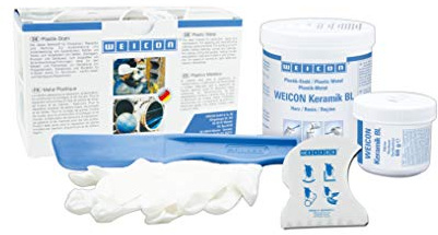 WEICON Résine époxy plastique Céramique BL 500g réparation et contre usure