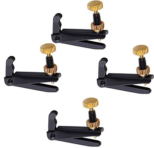 Milisten 8stücke Violin String Adjuster Präzise Für Violinen Einfache Installation Für Anfänger Und Fortgeschrittene