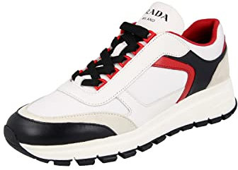 Prada Damen Weiss Leder Sneaker 1E887L 38 EU