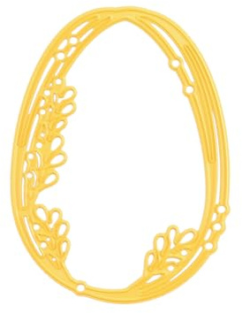 Nellie's Choice Stanzschablone Ostern - 6,5 x 8,8 cm - Stanzform Cutting Die - Karten Basteln - Bastel Zubehör für Scrapbooking und DIY - Scrapbook Zubehör