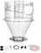 VEVOR Séparateur de poussière cyclonique, filtre cyclonique ABS pour dépoussiéreur 101,6 mm, avec adaptateur 50 mm, tuyau 2 m, pour aspirateurs atelier humide/sec, convient aux réservoirs 18,9-37,85 L