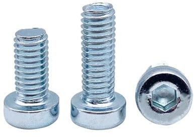 NUZBCPETR Innensechskantschrauben mit niedrigem Kopf(M10 1.5 x 25mm)