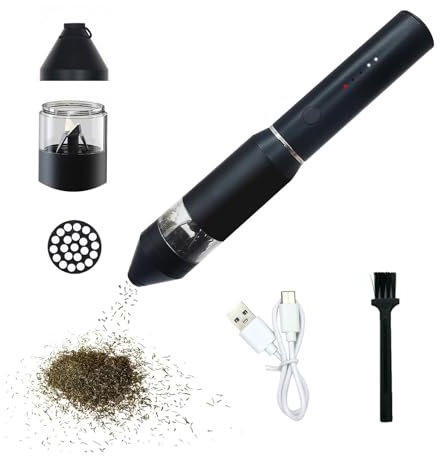 Elektrisch für Blütenknospen, AiTURE Electric Grinder Herb tragbare Handstauben, 800mAh wiederaufladbar und leicht zu reinigen.