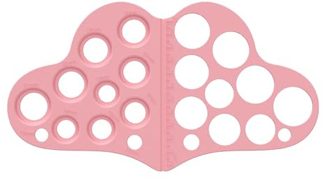 Nipple Measuring Tool for Brides - Nipple Rulers, Breast Flange Measuring Tool, Breast Flange Measuring Tool, Breast Pump Sizing Tool for Baby
