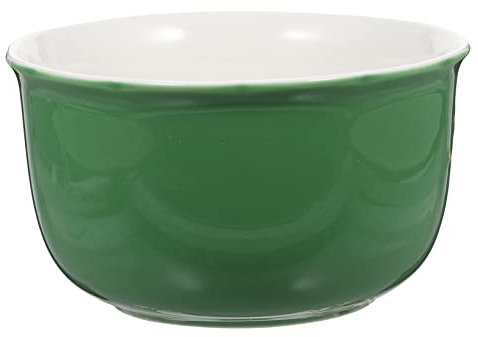 Amosfun 1Stk Weihnachtsschale aus Keramik Weihnachtsbecher Obst Servierschale Kuchen Nudel geschirrtücher weihnachtsmotiv weihnachtsgeschenke Weihnachtsschale für zu Hause Küchenversorgung