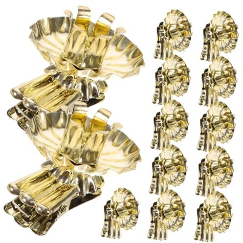 VICASKY Kerzenhalter Aus Metall Vintage Kerzenständer Mit Clip 20 Stück Tischkerzenhalter Für Hochzeit Weihnachten Und Party Dekoration