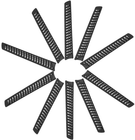 Funda Protectora de Corte Negra de Plástico 10 Piezas para Cortador