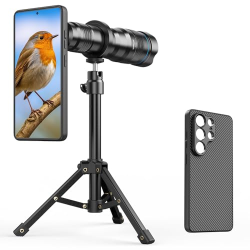 APEXEL 36 x teleobjektiv för iPhone 17 Pro – allt-i-ett-skyddsfodral, perfekt för månbilder, djurliv och sportfotografi