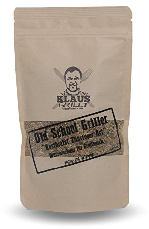 Klaus Grillt - Old School Griller (Rostbrätel Thüringer Art) 200 g Standbeutel
