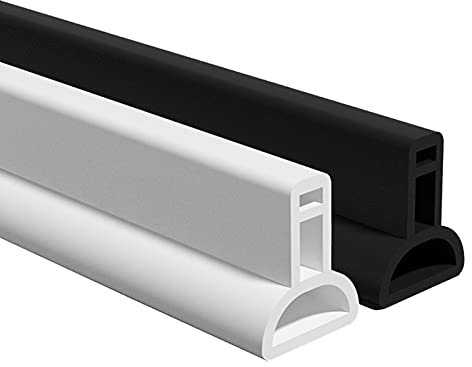DFANCE Duschschwelle Faltbare Self-Adhesive Duschschwelle Badezimmer Wasserstopper Wasserdamm Wasserdichtes Duschsperr,Hält Das Wasser Innerhalb Der Schwelle Schwallschutz,Weiß,100cm/39in