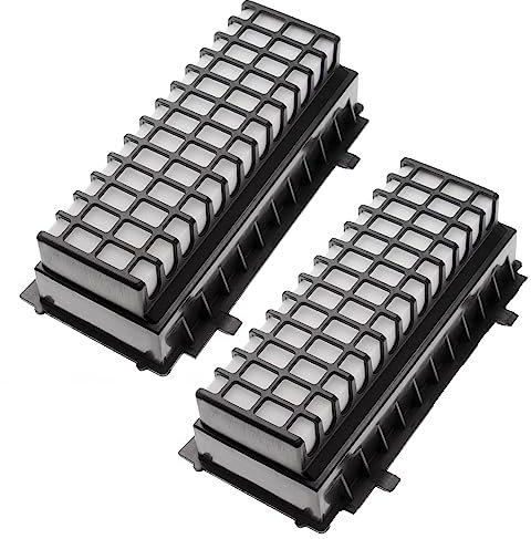 vhbw 2x Filtro compatible con Bosch BGS5SILM1, BGS5SIL66B/02, BGS5SIL66C aspiradora - filtro Hepa negro blanco
