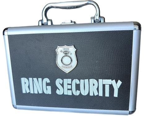 Ringträger Antrag Geschenkbox Ring Security Case (Aktentasche) für Hochzeitszeremonie