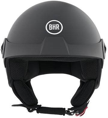 BHR Casco Demi-Jet, Casco Scooter 833 PEAK | Omologato ECE 22.06, Leggero e Compatto, Peso e Dimensioni ridotte e Design Minimal per la Massima Funzionalità, Uomo e Donna