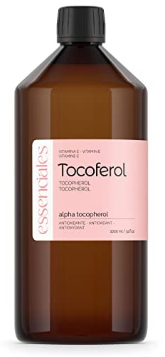 Essenciales - Vitamina E 100% Natural - Tocoferol de la máxima calidad y pureza - 1L