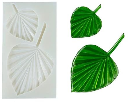 Moule En Silicone Pour Fondant Feuille De Palmier Moule Époxy Moule Gâteau Au Chocolat Cuisson Fondant Silicone Moule
