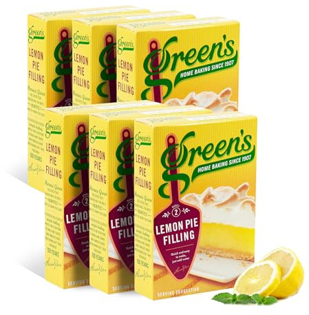 Green's Lemon Pie Filling - Twin Pack - Pack of 6 (140g)