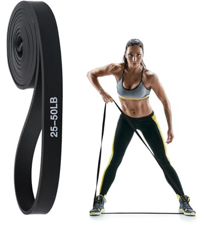 JATEKA Resistance Bands, 100% Latex Widerstandsbänder, Fitnessbänder Trainingsbänder Widerstandsbänder Krafttraining für Muskelaufbau, Yoga, Pilates, Crossfit