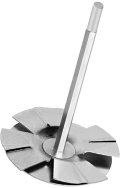 Funnytek PVC Pipe Reamer, Fits 1/2 Variable Speed Power Drill (3 Inch) | Stainless Steel, PVC Fitting Socket Saver, for Removing SCH 40 from Hub Practical Plumbing Tools, for ABS, PVC and DWV Pipes