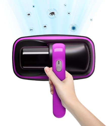 Detergente per materassi profondo, aspirapolvere per letto senza fili,Detergente per divani con luce UV - Macchina portatile per la pulizia della spazzola a rullo con di filtraggio rimovibile per la p