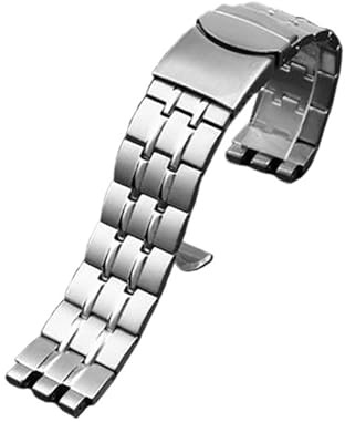 HASGTFM Metall Edelstahl Armband Armband Fit for Swatch YGS749G YCS Yas YGS IRONY Keramik Männer Frauen Uhr Kette Riemen 17mm 19mm 21mm
