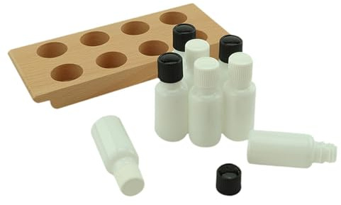 CoudarTitie Bouteille de Dégustation pour Enfants : Jouet D'éveil Sensoriel, Développement de La Motricité Fine, Matériel Pédagogique, Aide à L'apprentiss