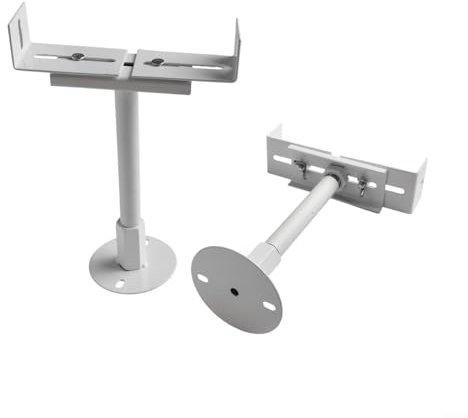 Adjustable Aluminum Radiator Floor Brackets, Height Adjustable, Support Feet for Cast Iron Radiators Vertical Installation, Home Heating System Accessories(Adjustable 31-36 cm)