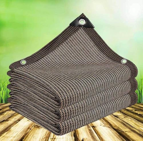 Tela de sombra de jardín para plantas, protección contra el calor, tela de sombra con aislamiento térmico, resistencia al desgarro, 90% vela de sombra para jardín/balcón/patio, tamaños personalizables