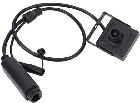 Denash POE IP -Kamera, 85 -Grad -Blickwinkel in der Innenverkehrsüberwachungskamera mit Integriertem MIC 1/3in CMOS -Bildsensor, Unterstützt Zur Bewegungserkennung, Klare (5MP)