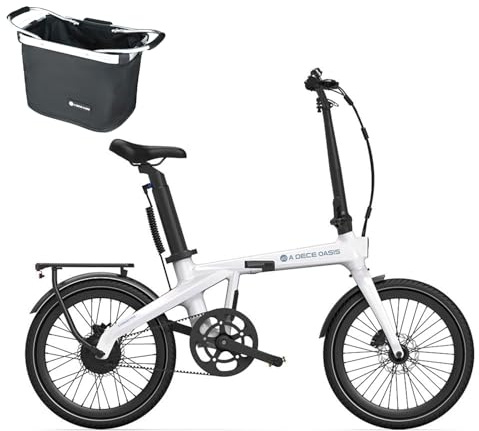 A Dece Oasis ADO E-Bike Air Carbon Pro Elektrofahrrad, ebike Damen/ebike Herren,Faltrad,klapprad, Riemenantrieb, IPS LCD Display,ADO APP+NFC,BAFANG Motor 250W