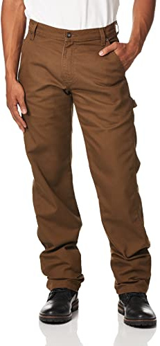 Dickies Mens Tough Max Duck Carpenter Pants, Stonewashed Timber, 38W x 30L US