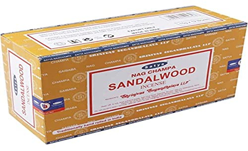 Satya Varitas de Incienso, Negro, sándalo, 180 unidad, 1